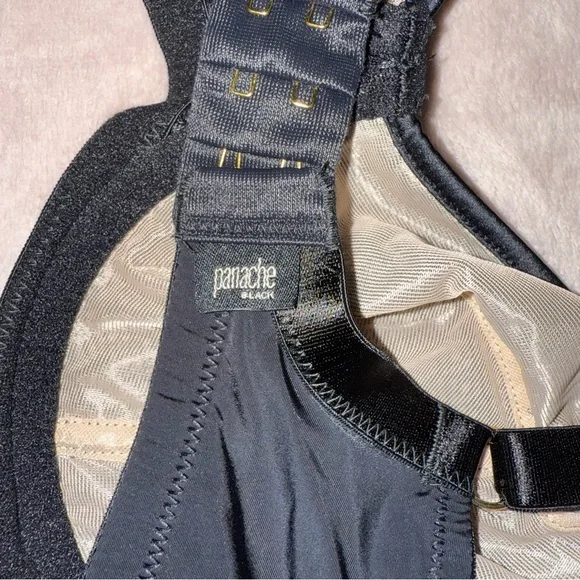 Panache black lace bra size 34E - Picture 6 of 9